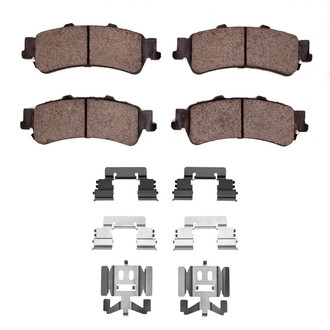 R1 Concepts® - Performance Off-Road/Tow High Friction Formulation Rear Brake Pads