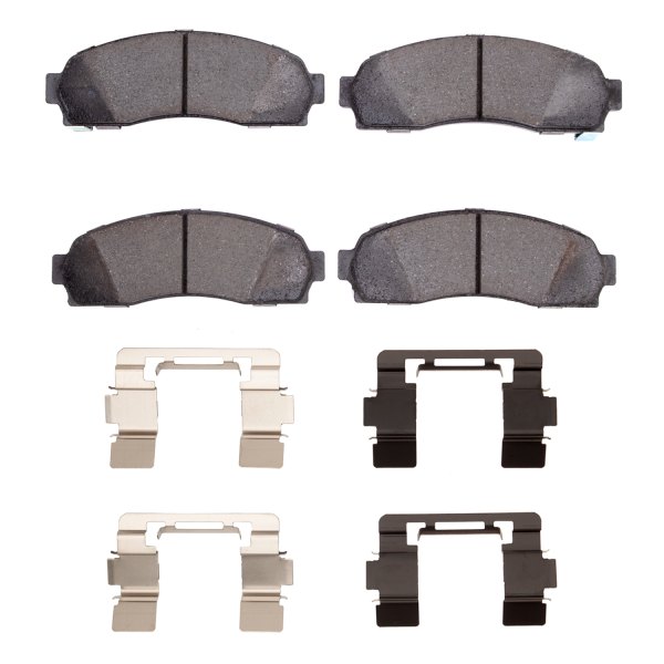 R1 Concepts® - Performance Off-Road/Tow High Friction Formulation Front Brake Pads