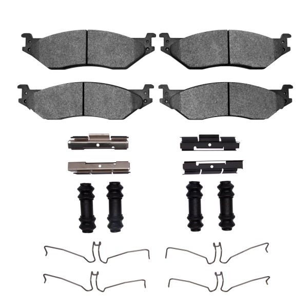 R1 Concepts® - Performance Off-Road/Tow High Friction Formulation Rear Brake Pads