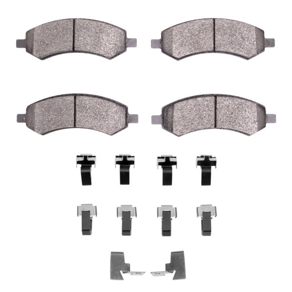 R1 Concepts® - Performance Off-Road/Tow High Friction Formulation Front Brake Pads