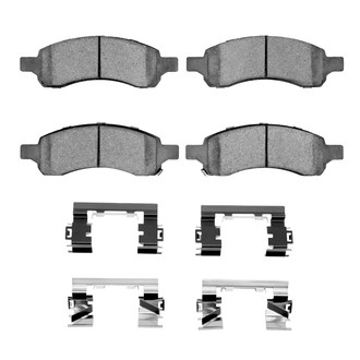 R1 Concepts® - Performance Off-Road/Tow High Friction Formulation Front Brake Pads
