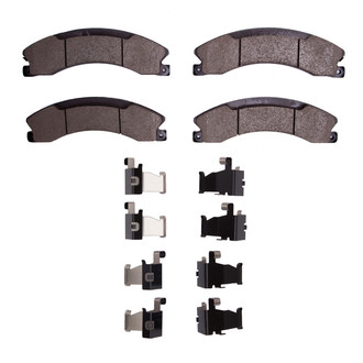 R1 Concepts® - Performance Off-Road/Tow High Friction Formulation Rear Brake Pads