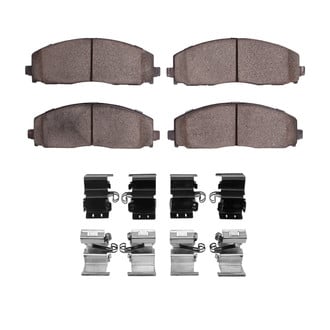 R1 Concepts® - Performance Off-Road/Tow High Friction Formulation Front Brake Pads