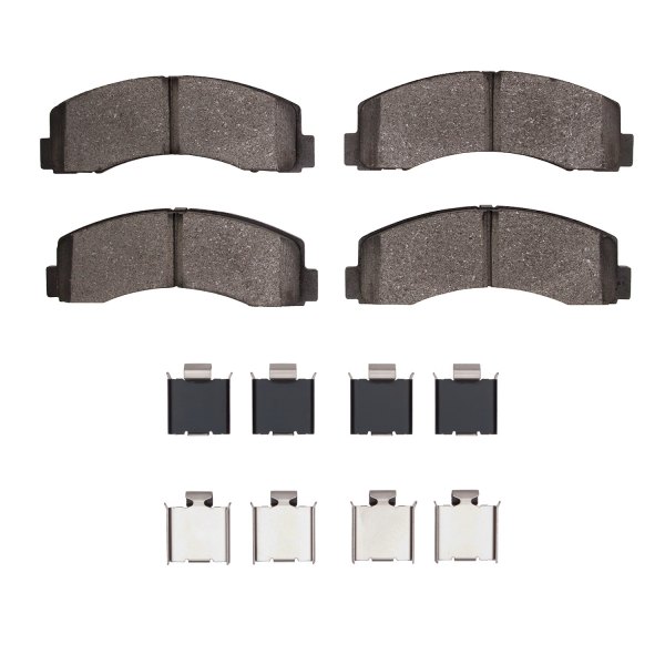 R1 Concepts® - Performance Off-Road/Tow High Friction Formulation Front Brake Pads