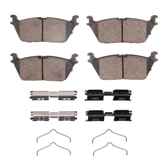 R1 Concepts® - Performance Off-Road/Tow High Friction Formulation Rear Brake Pads
