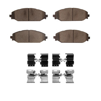R1 Concepts® - Performance Off-Road/Tow High Friction Formulation Front Brake Pads