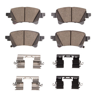 R1 Concepts® - Performance Off-Road/Tow High Friction Formulation Rear Brake Pads
