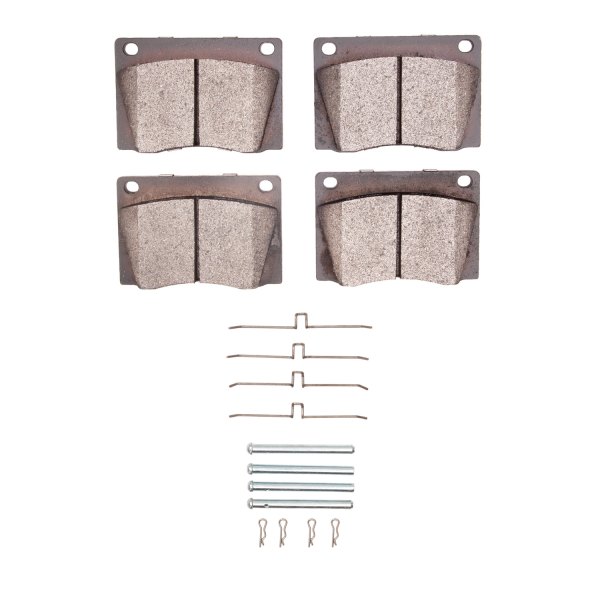 R1 Concepts® - Optimum OEp Low Metallic Front Brake Pads