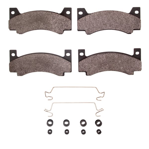 R1 Concepts® - Optimum OEp Semi-Metallic Front Brake Pads