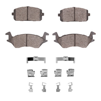 R1 Concepts® - Optimum OEp Semi-Metallic Front Brake Pads