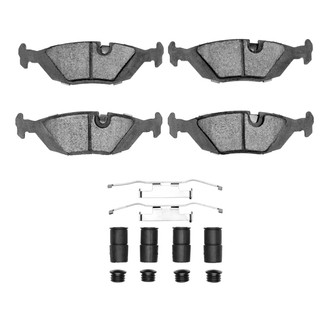 R1 Concepts® - Optimum OEp Low Metallic Rear Brake Pads
