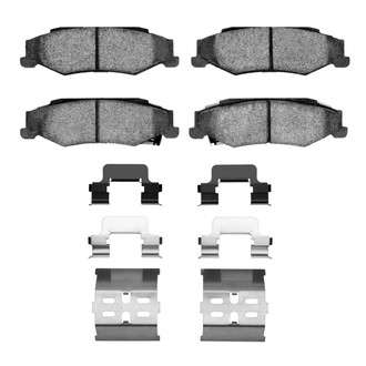 R1 Concepts® - Optimum OEp Semi-Metallic Rear Brake Pads