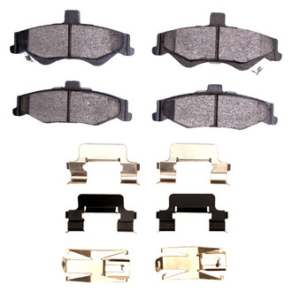R1 Concepts® - Optimum OEp Semi-Metallic Rear Brake Pads