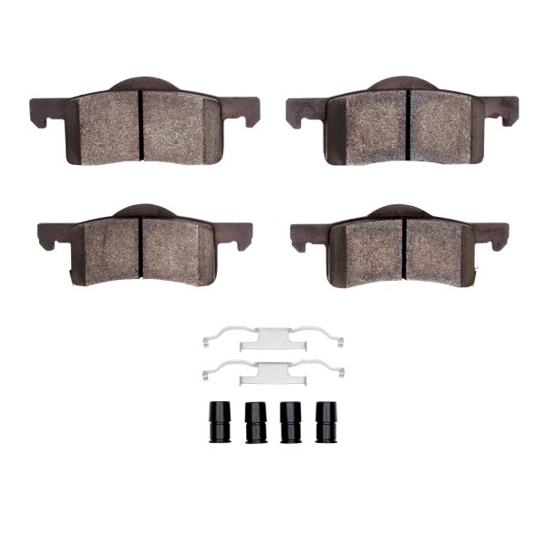 R1 Concepts® - Optimum OEp Semi-Metallic Rear Brake Pads