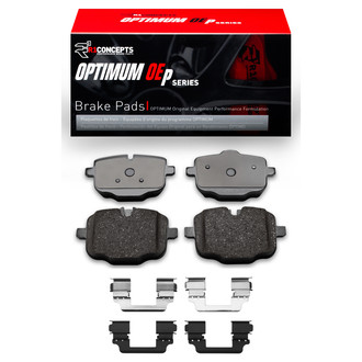 R1 Concepts® - Optimum OEp Low Metallic Rear Brake Pads