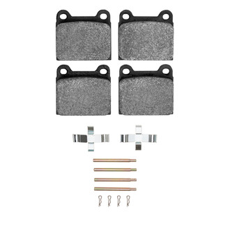 R1 Concepts® - Euro Ceramic Ceramic Rear Brake Pads