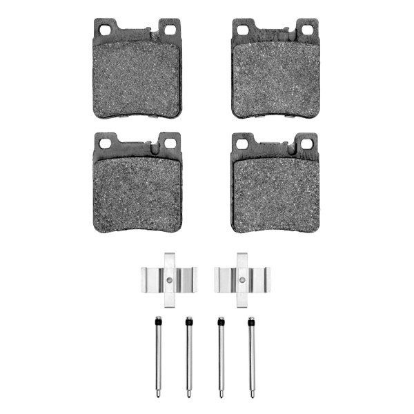 R1 Concepts® - Euro Ceramic Ceramic Rear Brake Pads