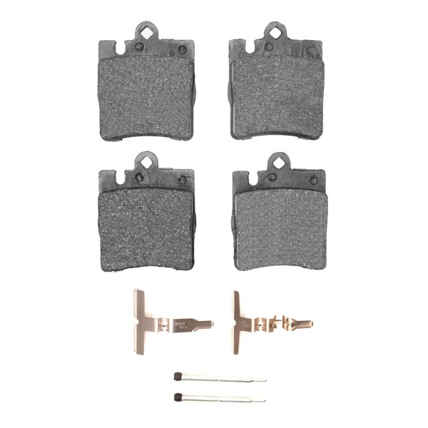 R1 Concepts® - Euro Ceramic Ceramic Rear Brake Pads