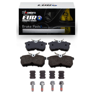 R1 Concepts® - Euro Ceramic Ceramic Rear Brake Pads