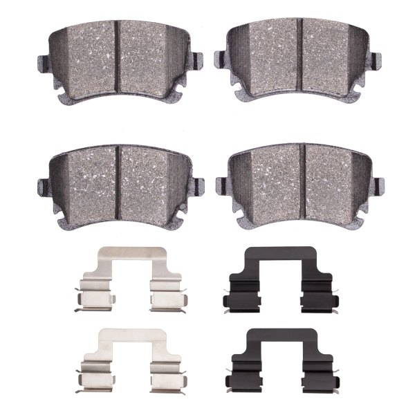 R1 Concepts® - Euro Ceramic Ceramic Rear Brake Pads