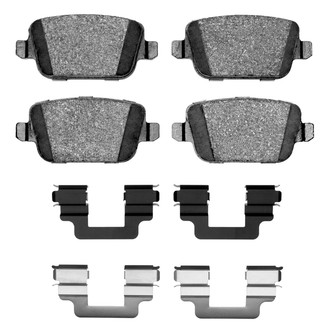 R1 Concepts® - Euro Ceramic Ceramic Rear Brake Pads