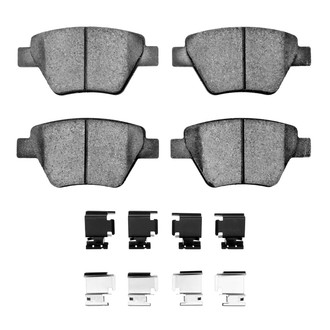 R1 Concepts® - Euro Ceramic Ceramic Rear Brake Pads