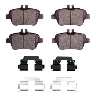 R1 Concepts® - Euro Ceramic Ceramic Rear Brake Pads
