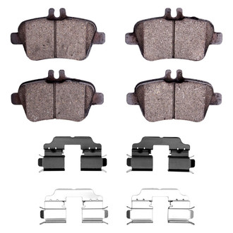 R1 Concepts® - Euro Ceramic Ceramic Rear Brake Pads