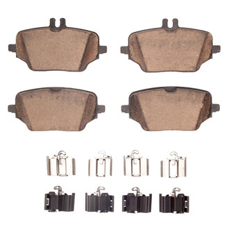 R1 Concepts® - Euro Ceramic Ceramic Rear Brake Pads