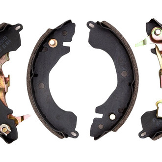 R1 Concepts® - Premium Rear Driver Side Drum Brake Shoes