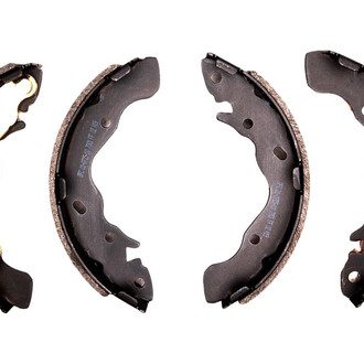 R1 Concepts® - Premium Rear Drum Brake Shoes