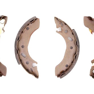 R1 Concepts® - Premium Rear Drum Brake Shoes