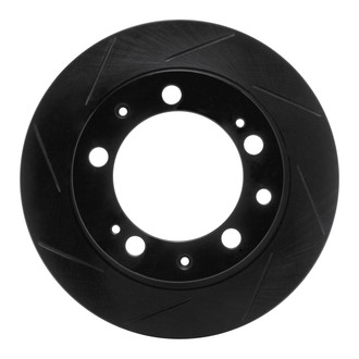 R1 Concepts® - eLINE Black Series™ Slotted 1-Piece Rear Brake Rotor