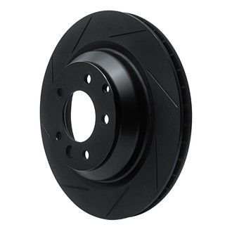 R1 Concepts® - eLINE Black Series™ Slotted 1-Piece Rear Brake Rotor