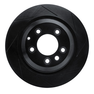R1 Concepts® - eLINE Black Series™ Slotted 1-Piece Rear Brake Rotor