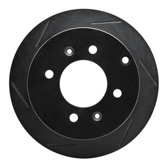 R1 Concepts® - eLINE Black Series™ Slotted 1-Piece Rear Brake Rotor