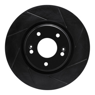 R1 Concepts® - eLINE Black Series™ Slotted 1-Piece Front Brake Rotor