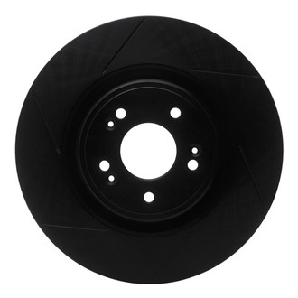 R1 Concepts® - eLINE Black Series™ Slotted 1-Piece Front Brake Rotor