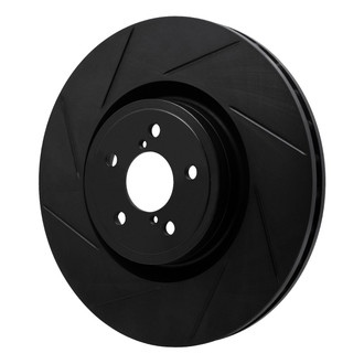 R1 Concepts® - eLINE Black Series™ Slotted 1-Piece Front Brake Rotor