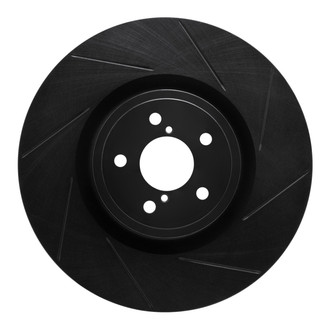 R1 Concepts® - eLINE Black Series™ Slotted 1-Piece Front Brake Rotor