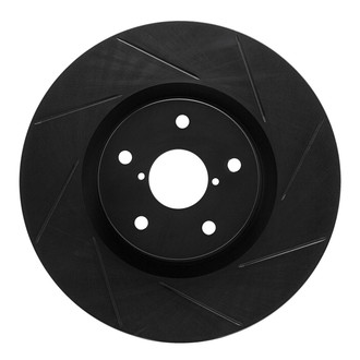 R1 Concepts® - eLINE Black Series™ Slotted 1-Piece Front Brake Rotor