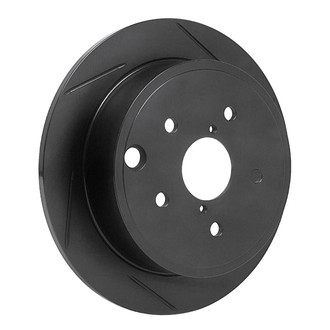 R1 Concepts® - eLINE Black Series™ Slotted 1-Piece Rear Brake Rotor