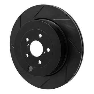 R1 Concepts® - eLINE Black Series™ Slotted 1-Piece Rear Brake Rotor