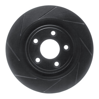 R1 Concepts® - eLINE Black Series™ Slotted 1-Piece Rear Brake Rotor