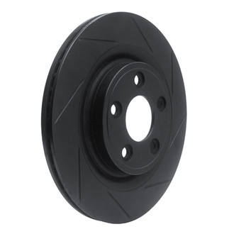 R1 Concepts® - eLINE Black Series™ Slotted 1-Piece Rear Brake Rotor