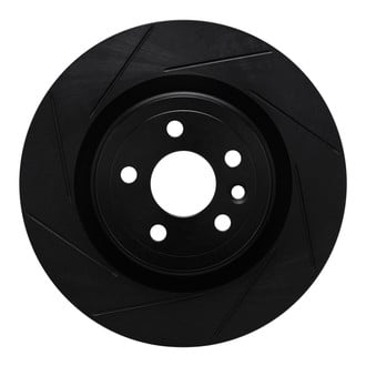 R1 Concepts® - eLINE Black Series™ Slotted 1-Piece Rear Brake Rotor