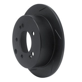R1 Concepts® - eLINE Black Series™ Slotted 1-Piece Rear Brake Rotor