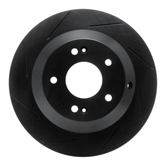 R1 Concepts® - eLINE Black Series™ Slotted 1-Piece Rear Brake Rotor
