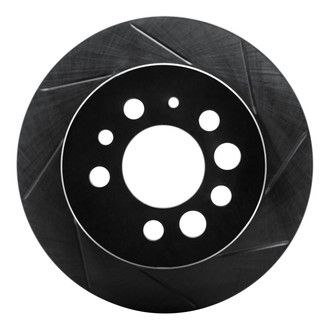 R1 Concepts® - eLINE Black Series™ Slotted 1-Piece Rear Brake Rotor