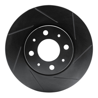 R1 Concepts® - eLINE Black Series™ Slotted 1-Piece Front Brake Rotor